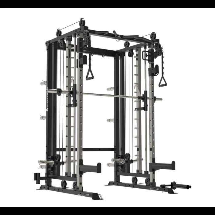 Binom Steel Force B6 Multigym, Multipower, Double Poulie et Accessoires