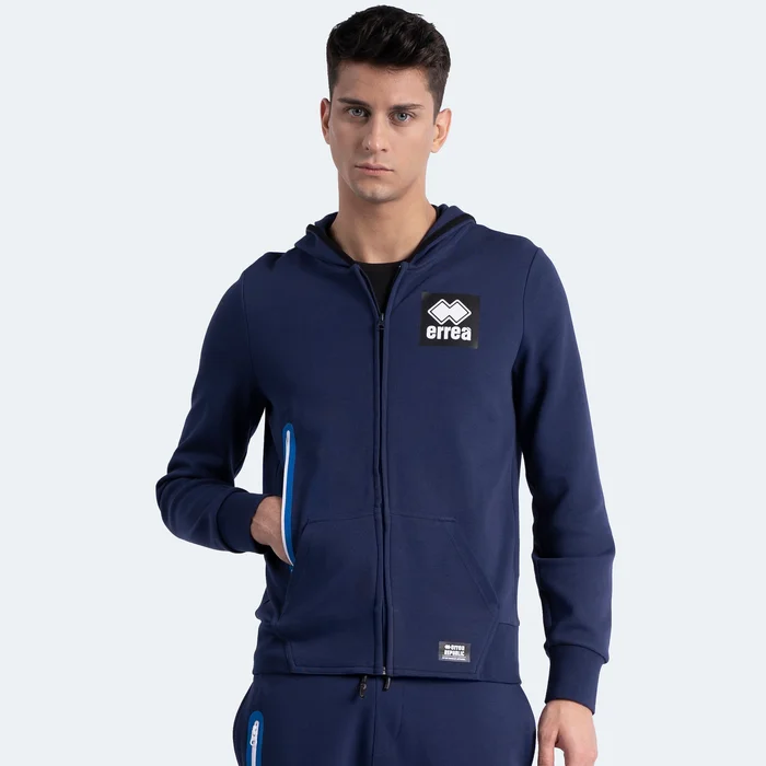 BLACK BOX SS22 MAN HOODY ZIP FLEECE 14 AD