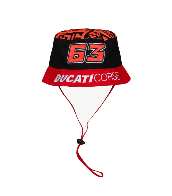 Bob Enfant Dual Ducati Corse Francesco Bagnaia Noir/Rouge