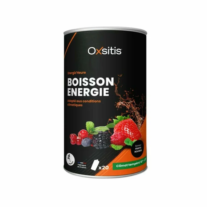 Boisson énergétique pour climat tempéré – fruits rouges Oxsitis Energiz’heure