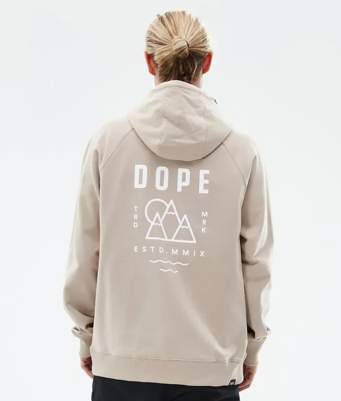 Bon Plan Dope Common Sweat à capuche Homme Summit Sand