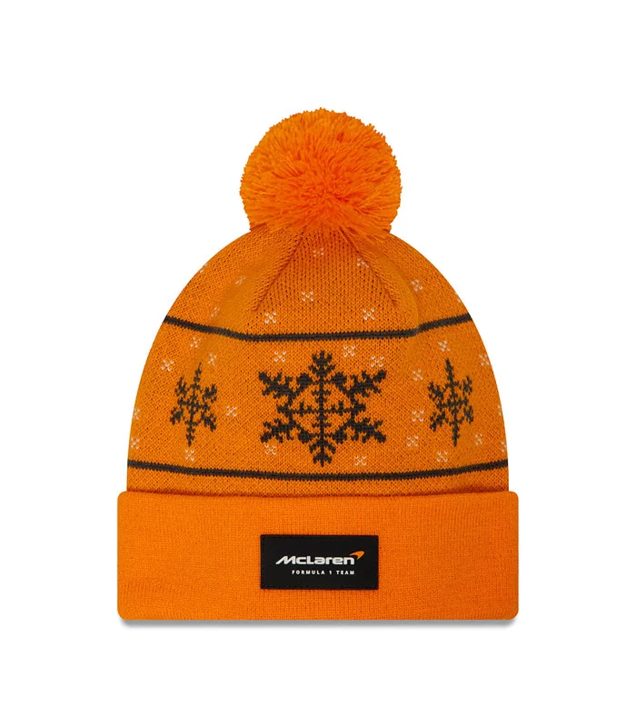 Bonnet à Pompon McLaren Racing Snowflake