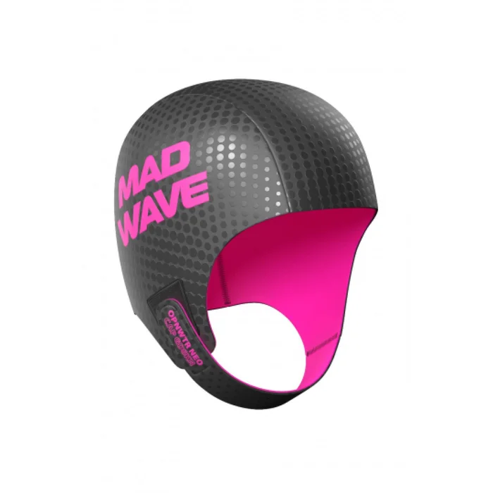 Bonnet de bain nu00e9opru00e8ne Mad Wave OPNWTR GDSKN [Taille S/M]