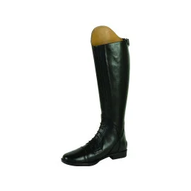 Botas con Elástico Frontal y Cremallera Trasera (cordones)