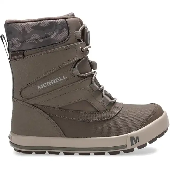 Bottes de neige enfant Snow Bank 30 Junior Gunsmoke Camo Merrell Meilleur Choix