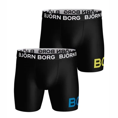 Boxer Björn Borg Men Performance LA Borg Black Blue (2-pack)