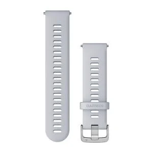 Bracelet de montre à dégagement rapide avec boucle argent 22 mm