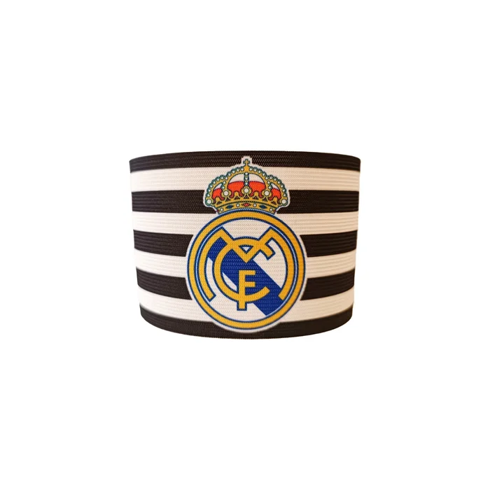 Brassard de capitaine Bouclier de garçon noir et blanc – Boutique Officiel Real Madrid CF