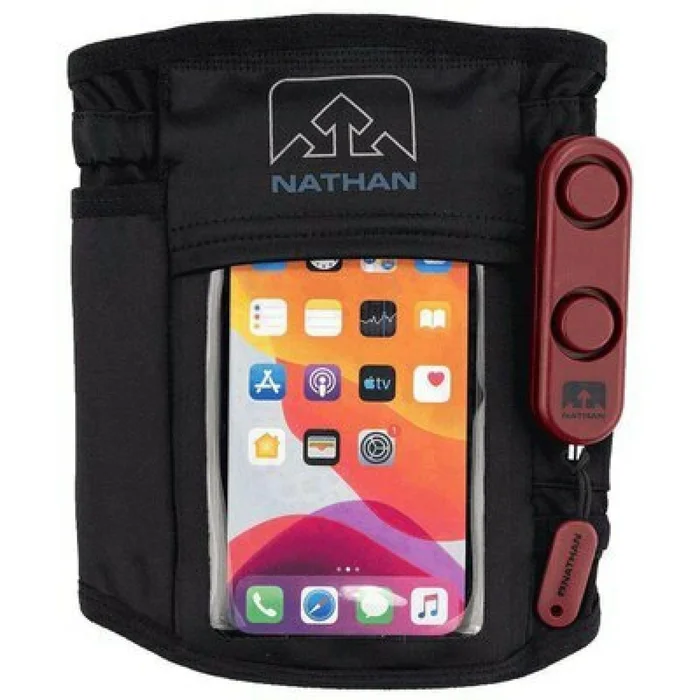 Brassard pour tu00e9lu00e9phone Nathan SaferRun avec alarme personelle [Taille L/XL]