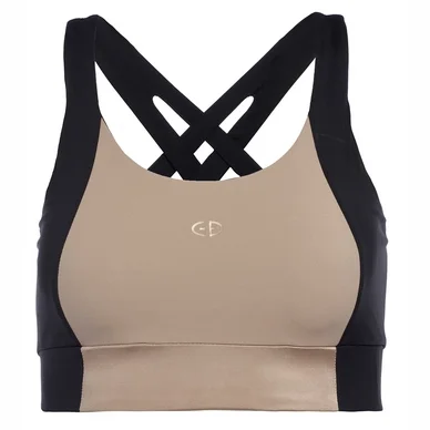 Brassière de Sport Goldbergh Women East End Black Sandstone