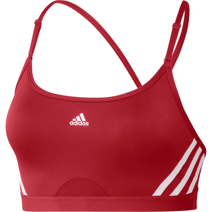 Brassière femme adidas Aeroreact Training Light Support 3-Bandes
