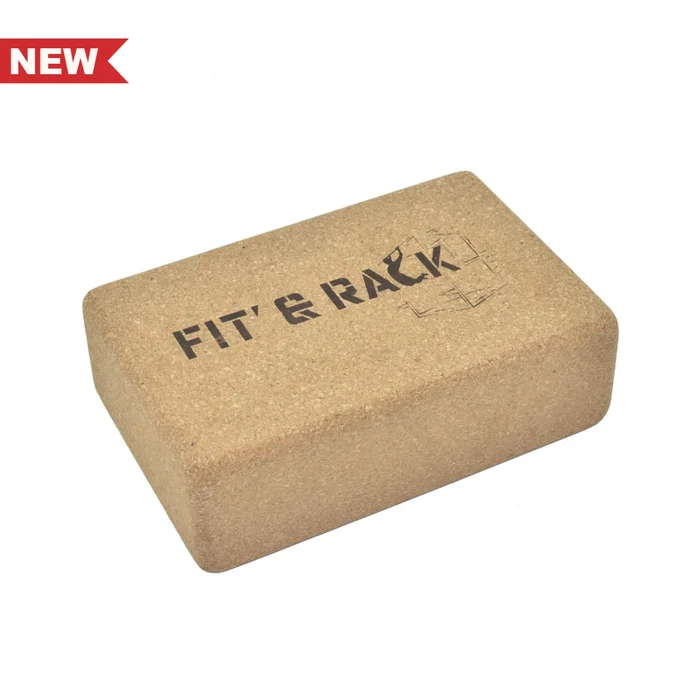 Brique Yoga en liège Fit & Rack