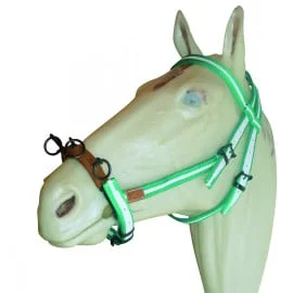 Cabezada de Nylon con Serretón para Doma Marjoman