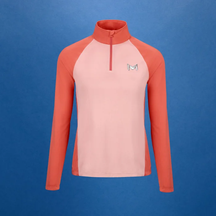 Camiseta de manga larga Mouratoglou Dri Fit Melbourne Rosa