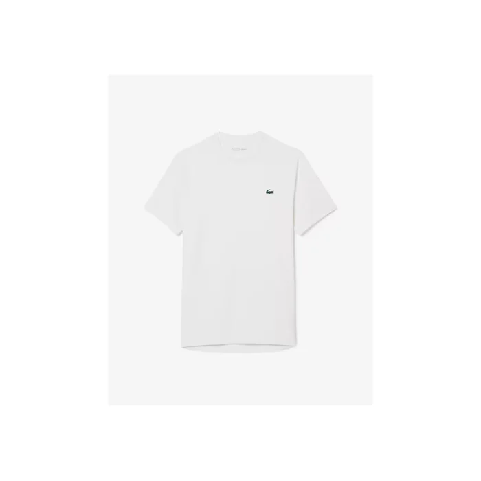 Camiseta de tenis Lacoste Light Stretch Hombre Blanca