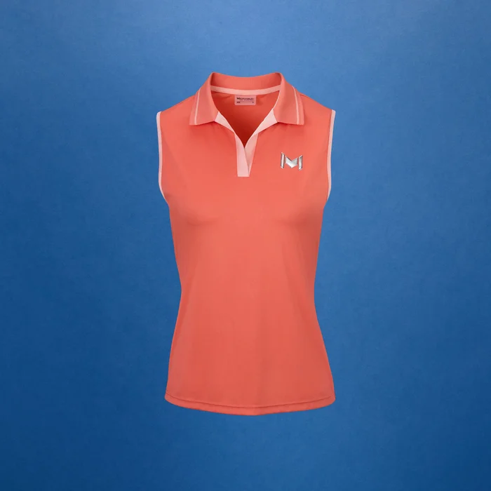 Camiseta de tirantes rosa Mouratoglou Match Melbourne