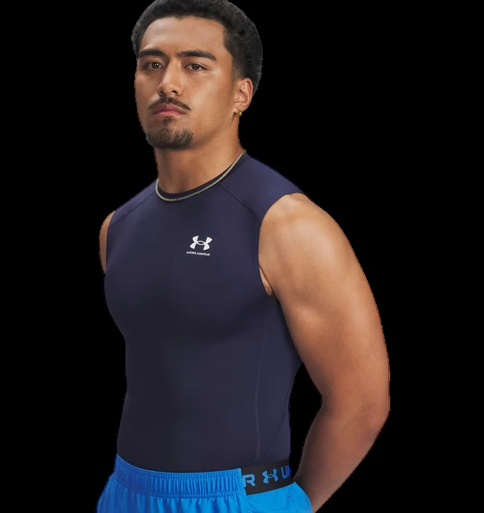 Camiseta sin mangas HG Armour Comp « Navy »