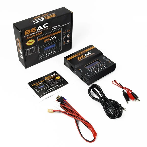 Cargador de baterías React RC Pro B6AC