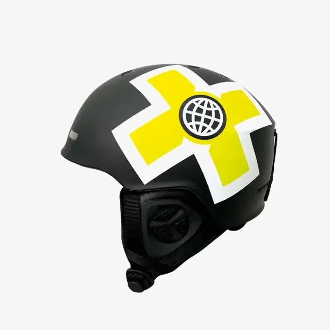 Casque de ski Prosurf X GAMES noir/jaune Haute Qualité