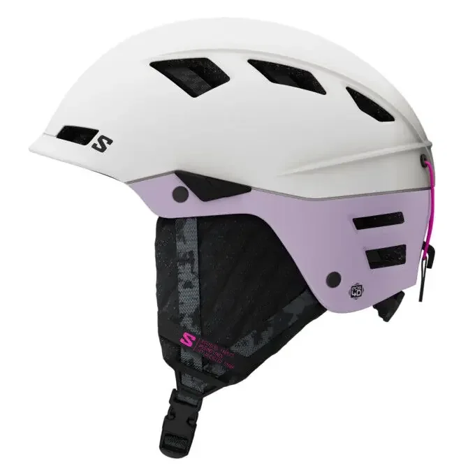 Casque SALOMON Mtn Lab – Evening Haze Grey Violet Nouveauté