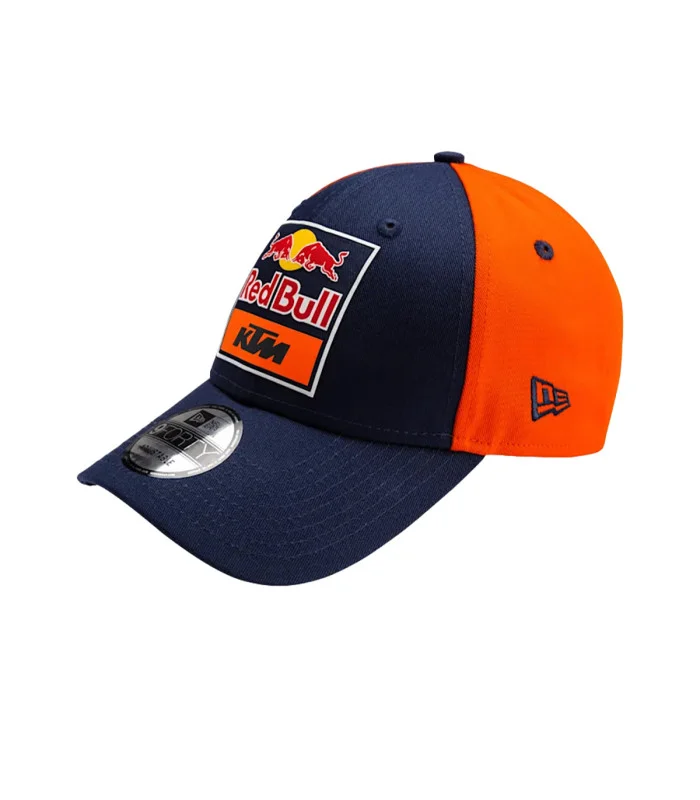 Casquette incurvée New Era Replique de l’équipe Red Bull KTM Racing Team Moto GP Officiel – Enfant – Bleu Orange