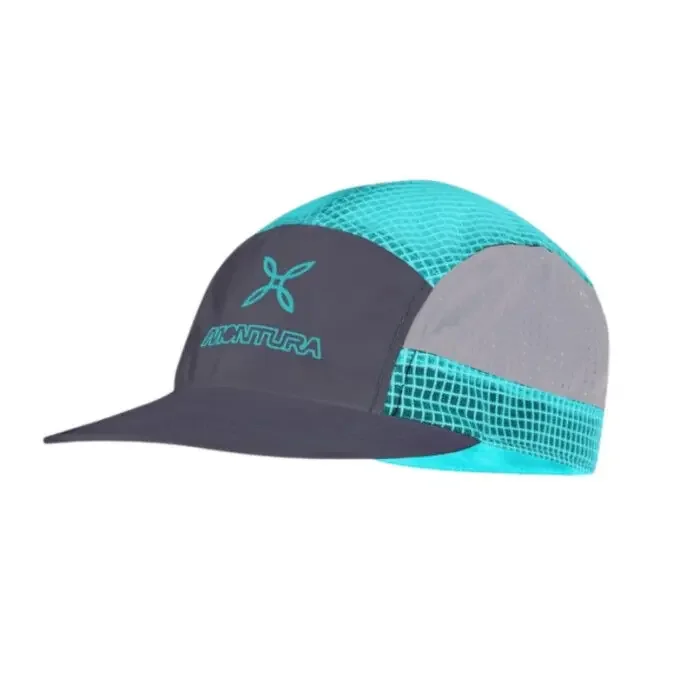 Casquette unisexe Montura Cloud – Graphite blue/Turquoise Gros Lot