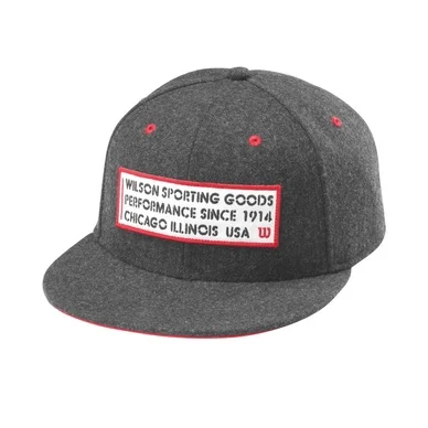 Casquette Wilson Homme Since 1914 Hat Charbon