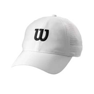 Casquette Wilson Homme Ultralight Tennis Cap Blanc