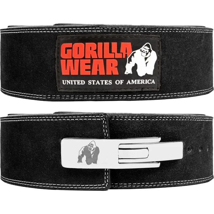 Ceinture de levage en cuir 4 pouces Gorilla Wear