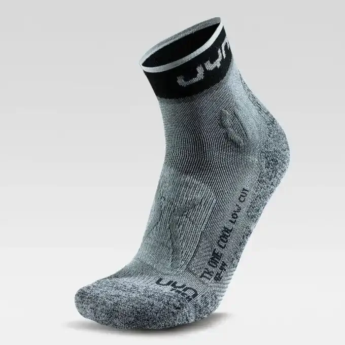 Chaussettes basses Uyn TREKKING ONE COOL Grey/Black Édition Limitée