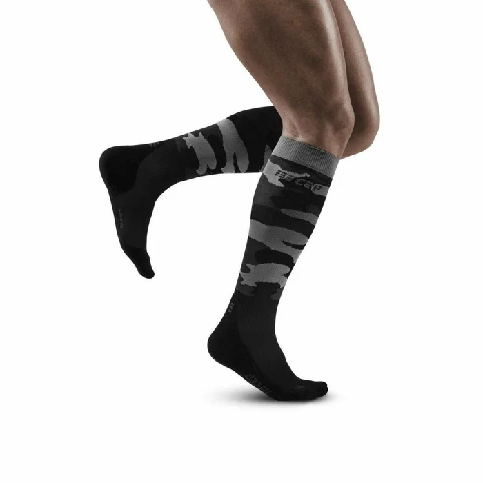 Chaussettes de compression hautes CEP Compression Camocloud [Taille  3]