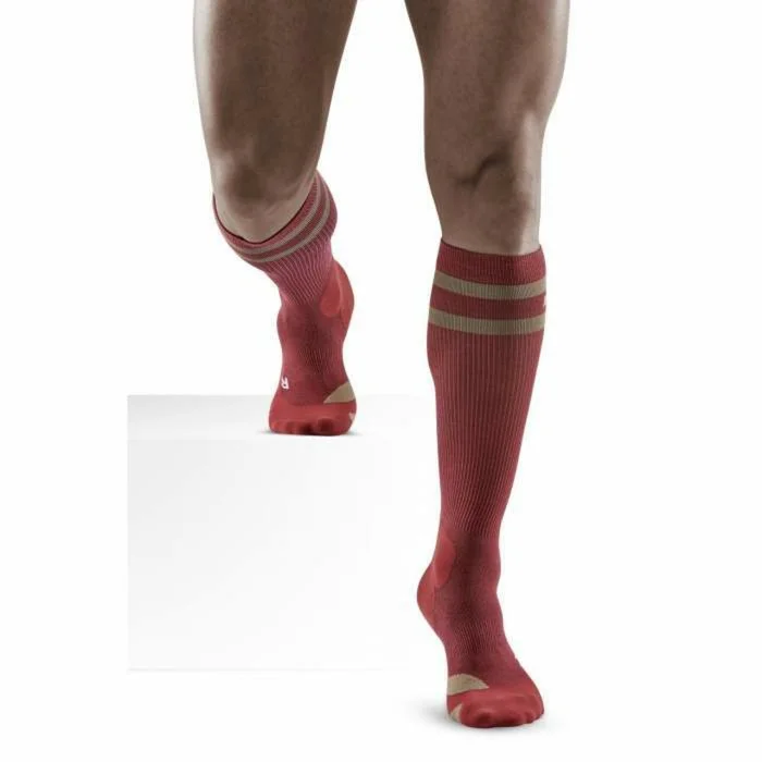 Chaussettes de compression hautes de randonnu00e9e CEP Compression 80&rsquo;s [Taille  3]