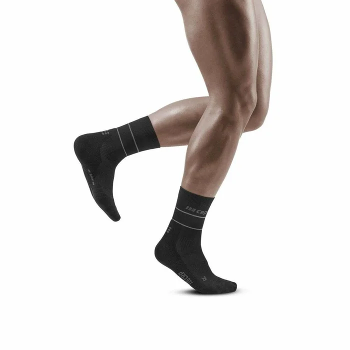 Chaussettes de compression mi-mollets CEP Compression Reflective [Taille  3]