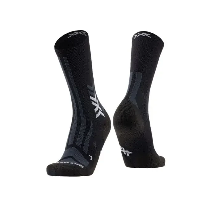 Chaussettes de randonnée X SOCKS HIKE DISCOVER CREW – Black / Charcoal Promotion