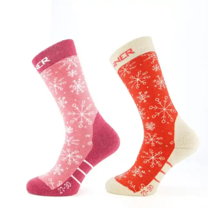 Chaussettes de ski Enfant Sinner – Lot de 2 paires Usine Directe