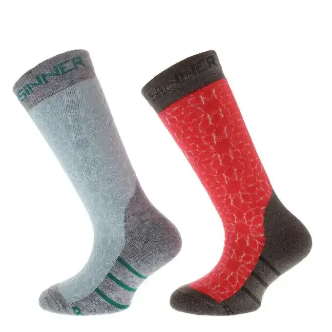 Chaussettes de ski Fille Sinner Stars – Lot de deux paires Prix Bas