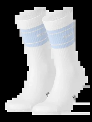 Chaussettes de Sport Osaka Unisexe Duo Sky Blue (2 Lots)