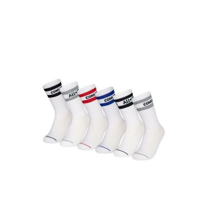 Chaussettes enfant Converse Wordmark (x6) [Taille 4/5 ans]