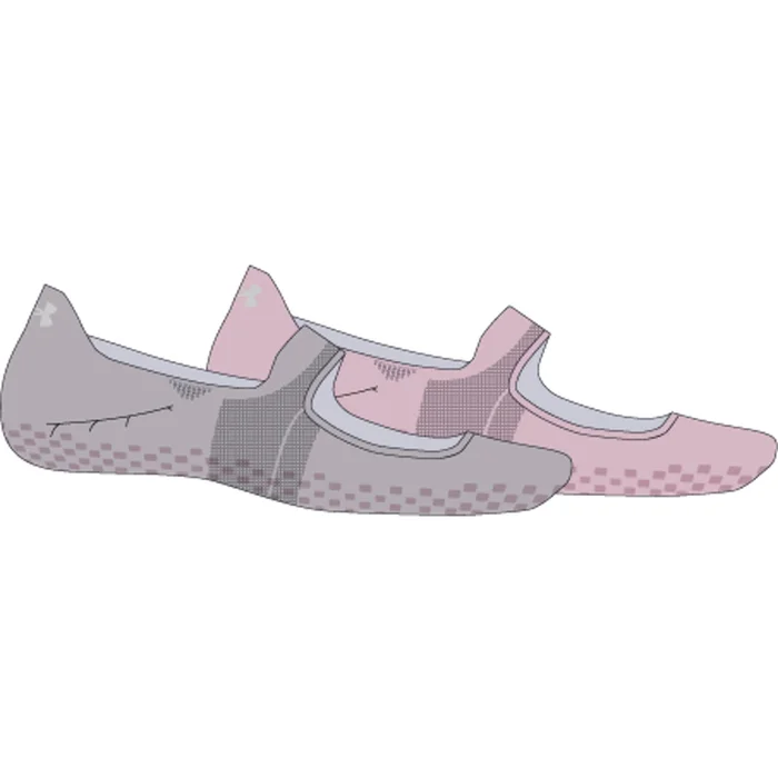 Chaussettes femme Under Armour Breathe (x2)