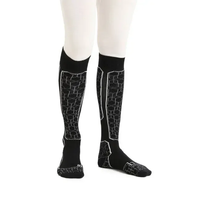 Chaussettes Icebreaker SKI+ ALPINE GEO Black/snow Affaire À Saisir