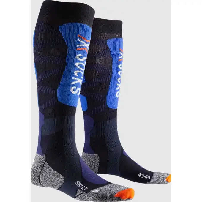 Chaussettes X-SOCKS® Light Ski 4.0 Midnight Blue/Blue Soldes