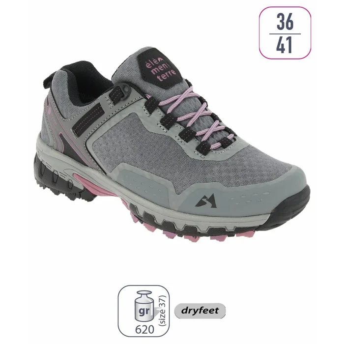 Chaussure de randonnu00e9e tige basse u00c9lu00e9menterre Hedley [Taille 36]