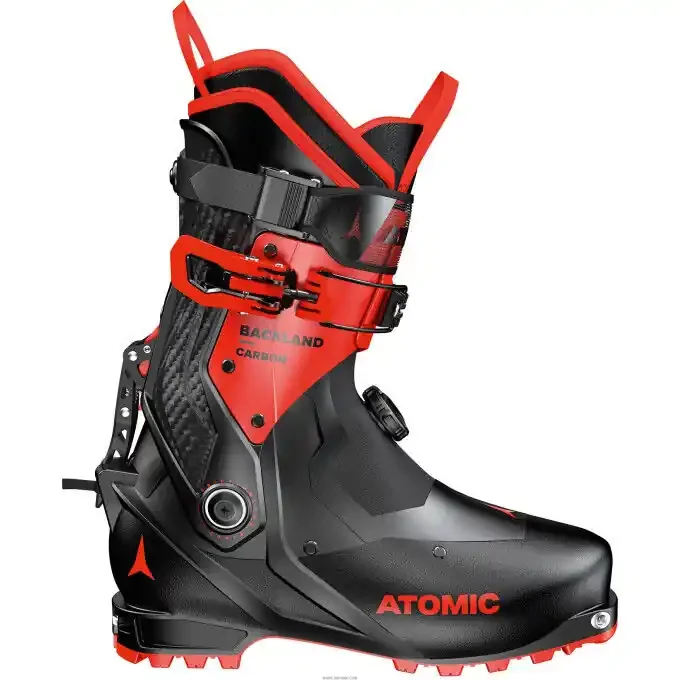 Chaussures de ski Atomic BACKLAND CARBON Black / Red Vente Flash