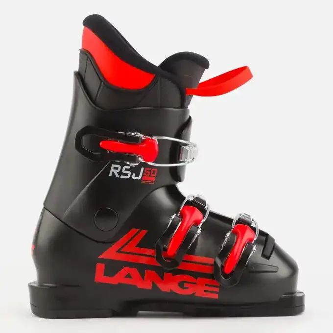 Chaussures de ski Lange RSJ 50 BLACK/ELECTRIC RED Bon Marché
