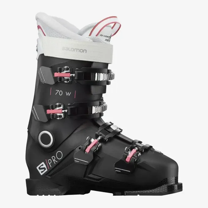 Chaussures de ski Salomon S/PRO 70 W Black / Garnet pink / White Nouvelle Collection