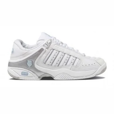 Chaussures de Tennis K Swiss Women Defier Rs White Blue Heaven Silver