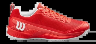 Chaussures de Tennis Wilson Men Rush Pro 4.5 Clay Infrared Infrared White