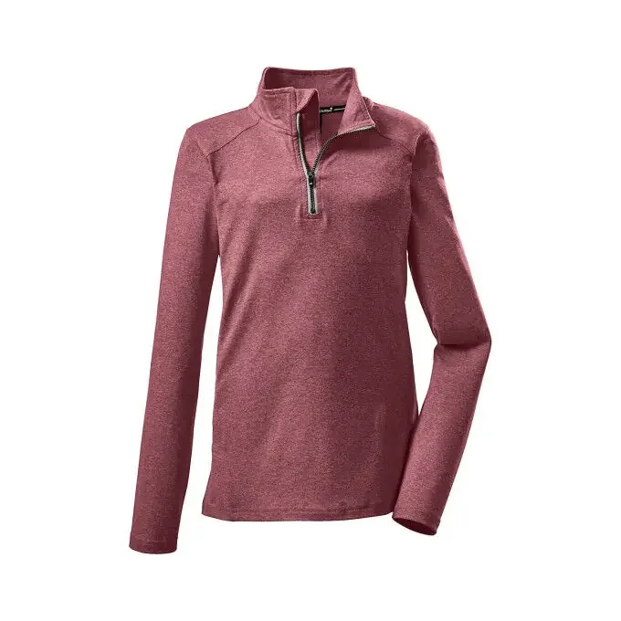 Chemise à manches longues Killtec KSW 75 GRLS LS SHRT Rose Clair Livraison Mondiale