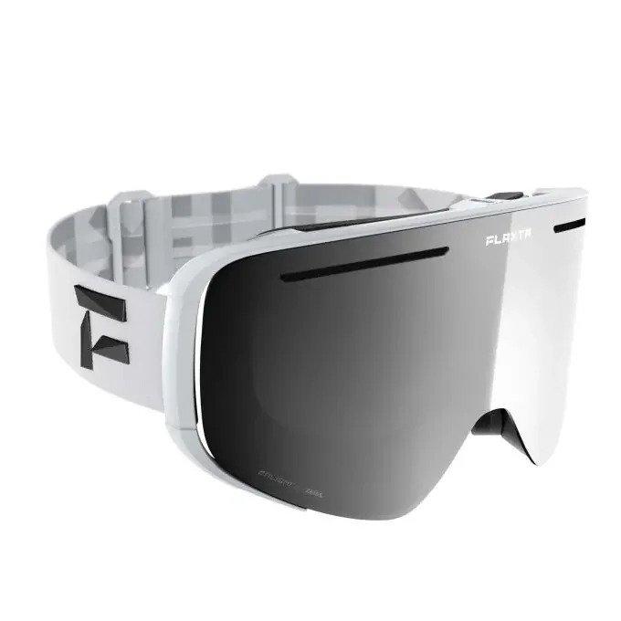 Commande En Gros Masque de ski Flaxta PLENTY White