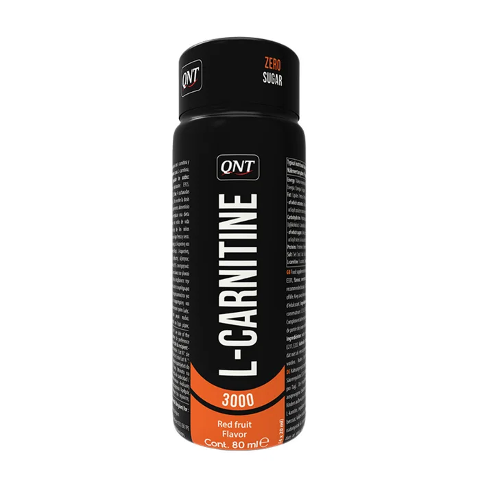 Complément alimentaire fruits rouge QNT L-Carnitine Shot [Taille 12×80 ml]